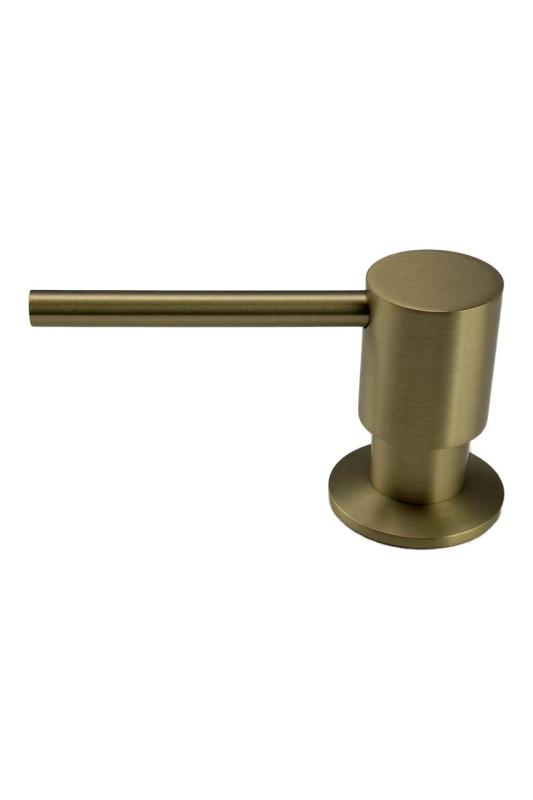 Pure.Sink Elite Steel Shine built-in soap dispenser PVD brushed gold top-fill PS9010-60