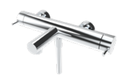 Waterevolution Flow two-way shower mixer with hand shower PVD Copper T130NCPE