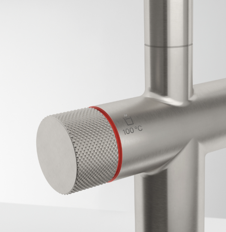 Franke Maris water hub 4L boiler 3-in-1 with Twist mechanical boiling water tap stainless steel 160.0711.523