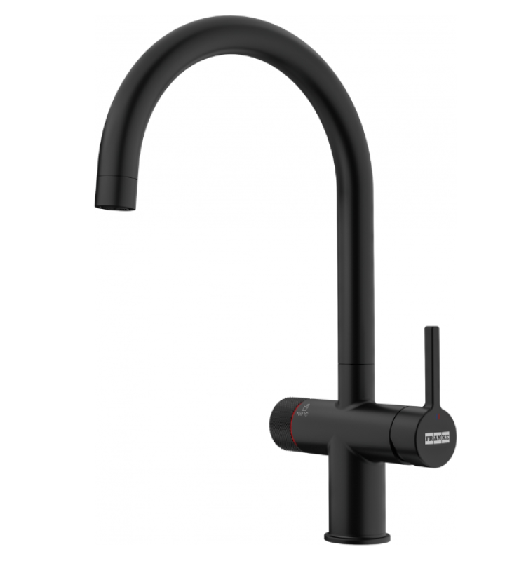 Franke Maris water hub 4L boiler 3-1 with Twist mechanical boiling water tap matte black with water hub mixer set 1208967861