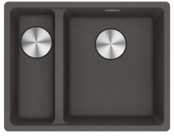 Franke Maris MRG 260-34-15 Fragranite Slate Grey Sink Right Bowl Grey Dark Flush Mount 135.0714.634