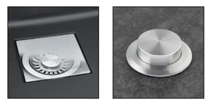 Franke Kubus KNG 110.52 Sink 52x42 Slate Grey Granite Dark Grey Undermount 125.0714.636