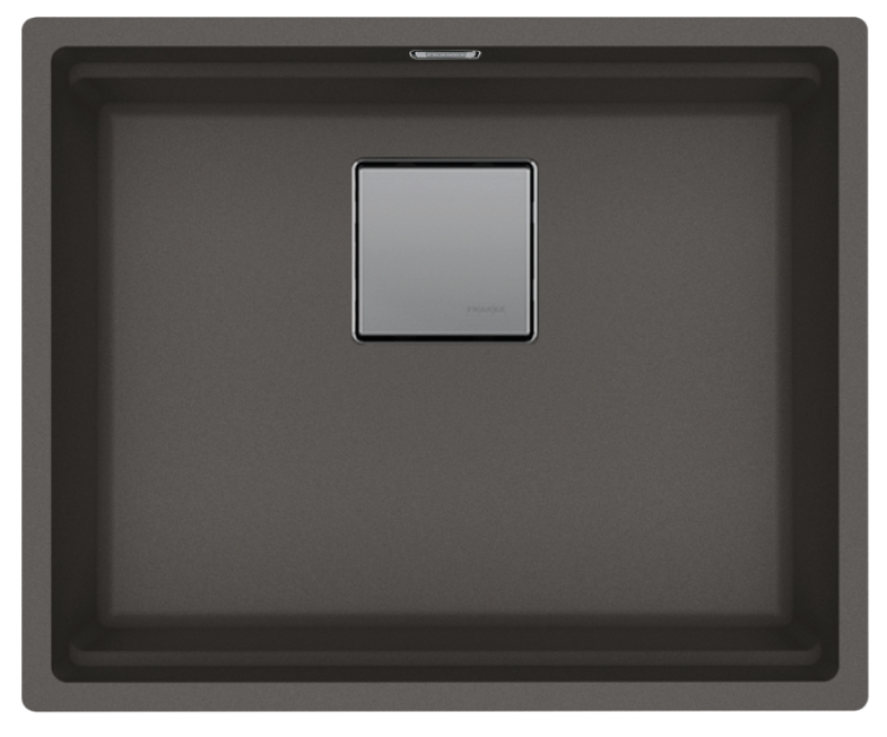 Franke Kubus KNG 110.52 Sink 52x42 Slate Grey Granite Dark Grey Undermount 125.0714.636
