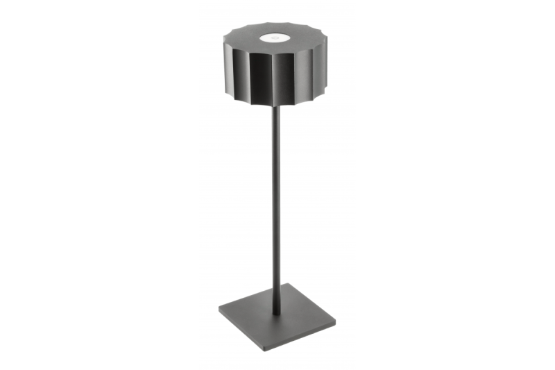 LED table lamp AZELIA , 2,5W, 200lm, DC 5V, 1A,4000 K, battery 4000 mAh, dimmable,black
