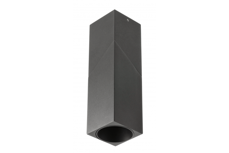 VIRGO ceiling luminaire, max. 250V, 50/60Hz, 57x57x152mm, IP20, max. 20W, Square, Black
