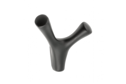 GTV TORNA hanger, double, ZnAl, matt black