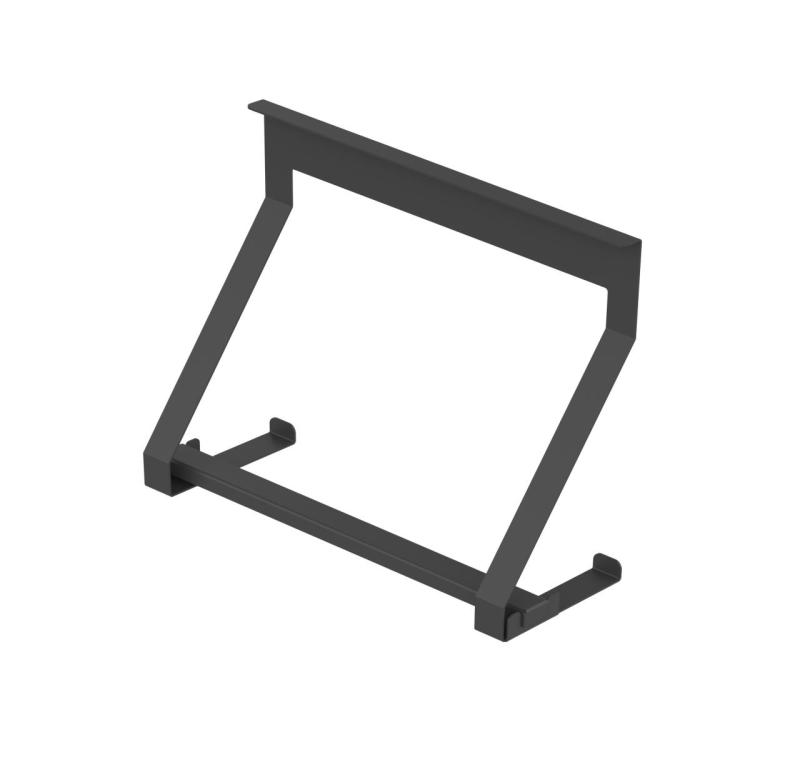 Epka Luxion Set Kitchen Rails 100 cm with Accessories Metal with Concealed Mounting Black 1208969983