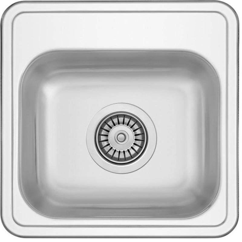 Detroit Bank Stainless Steel Sink 381 x 381 mm Top Mount with Faucet Hole 1208970074