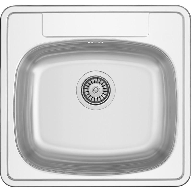 Detroit Bank Stainless Steel Sink 534 x 508 mm Built-in with faucet hole bank 1208970075