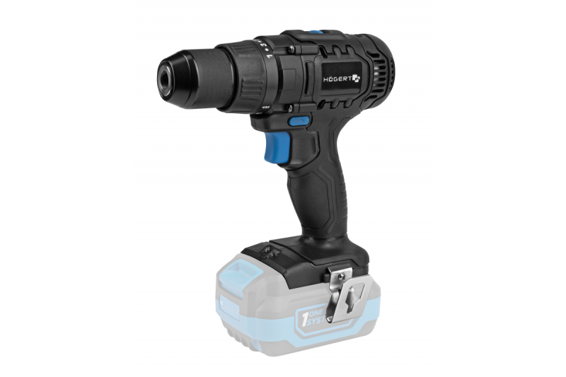 HÖGERT powerful cordless screwdriver 18V for wood and metal