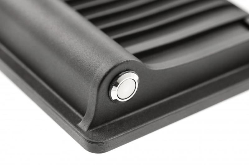 Solar floodlight LUMOS II, LED, 2000lm, 6400K, 2600mAh replaceable, IP65, black