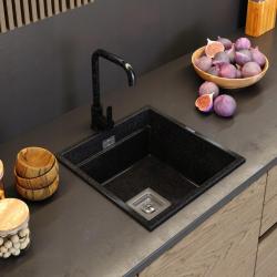 Graniteland Stellar Kitchen Mixer Tap Arduin Bluestone Look with Swivel Spout 12089706734