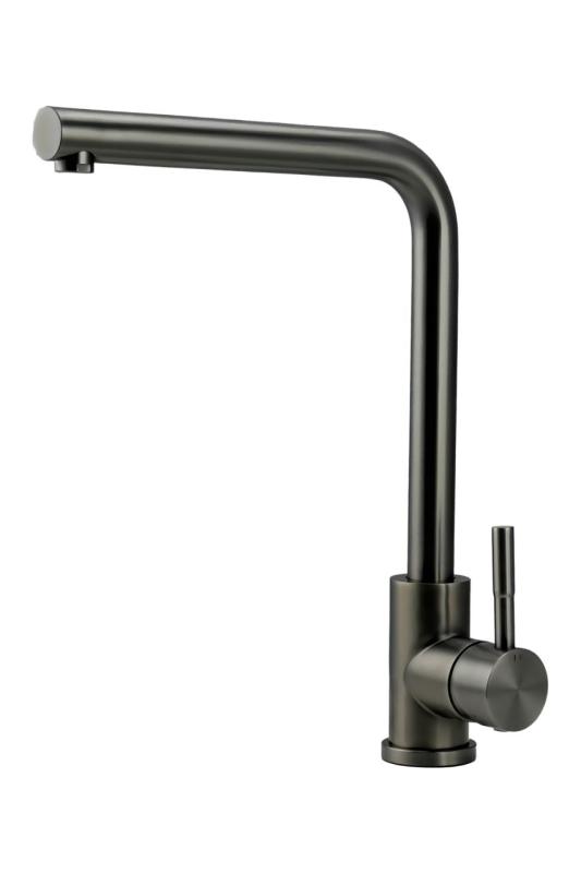 Pure.Sink Prestige Combination Set Gun Metal Sink 50x40 cm with Gun Metal Kitchen Faucet 1208970763