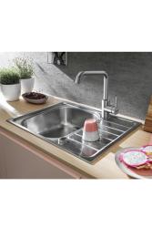 Franke Lina U Kitchen Faucet Swivel Spout Chrome 115.0728.473
