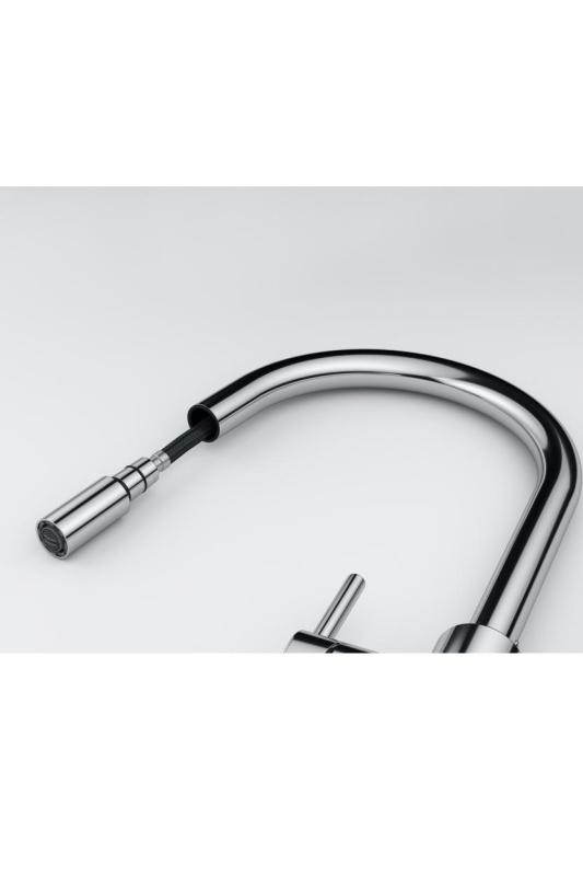 Franke Lina Kitchen Mixer Tap Chrome with Pull-Out Hand Shower 115.0693.229