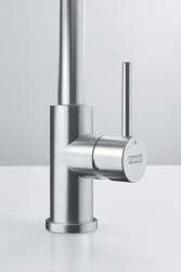 Franke Smart Glenda Kitchen Faucet Swiveling Spout Stainless Steel 115.0706.985