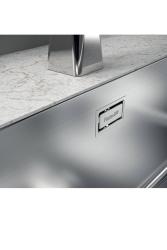 Foster Phantom Slimline Stainless Steel Sink 40x40cm Undermount for ceramic countertops 1208971123