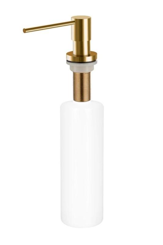 Ausmann Lirio Built-in Soap Dispenser Gold refillable from above 1208971199