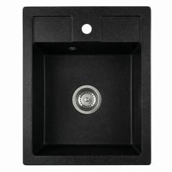 Graniteland Prest Granite Arduin bluestone look sink Tapwing with faucet hole mount 400x500mm with stainless steel Plug 1208971420