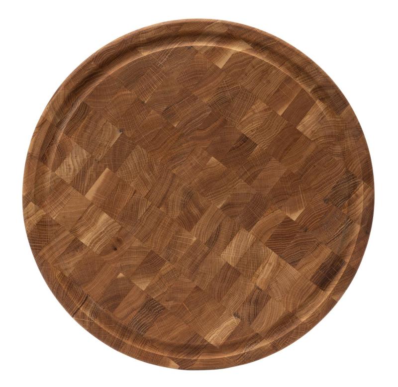 Woodsea Woodstone Oak Round - Oak Wooden Round Cutting Board Ø42cm 1208971525