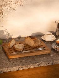 Woodsea Bread Walnut - Wooden Bread Board Walnut 45x30cm 1208971537