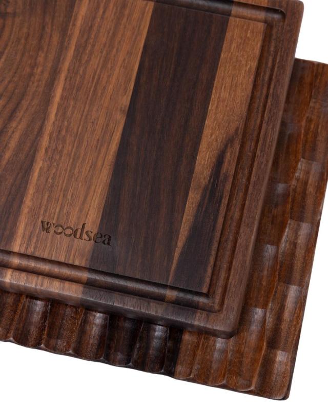 Woodsea Dunes Walnut S - Walnut Wood Dunes Cutting Board 27x20 cm 1208971547