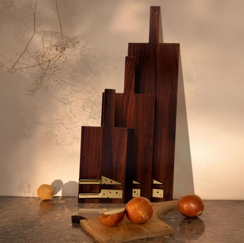 Woodsea Cheese Walnut S - Walnut Cheese Board 42x20cm 1208971558