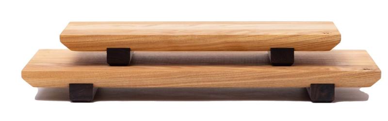 Woodsea Sushi S- Ashwood Sushi Board with Walnut Legs 30x12 cm 1208971584