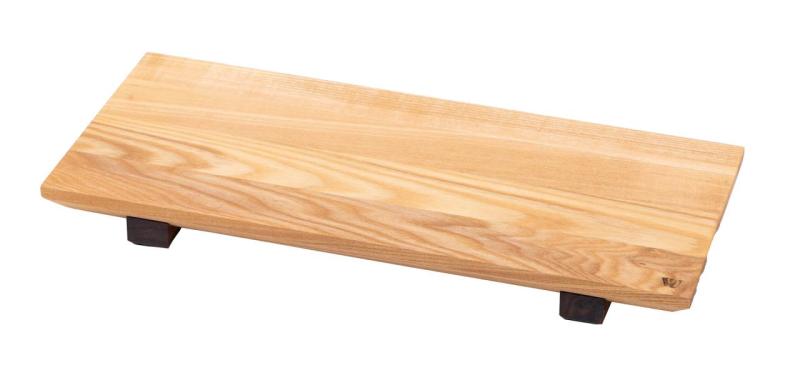 Woodsea Sushi M - Ash Wood Sushi Board with Walnut Legs 30x17 cm 1208971585
