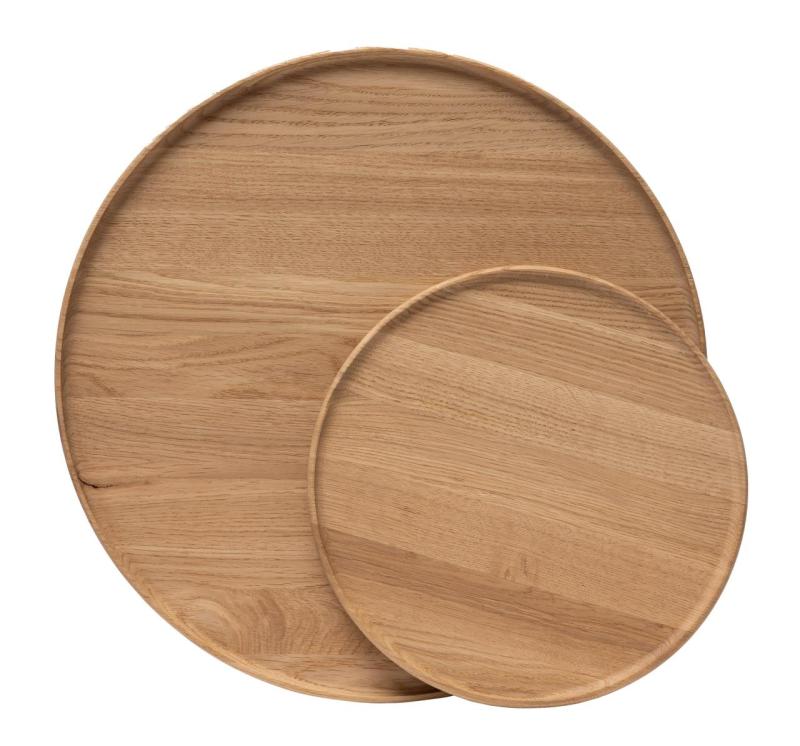 Woodsea Serving S - Oak Serving Tray Round Ø30 cm 1208971587