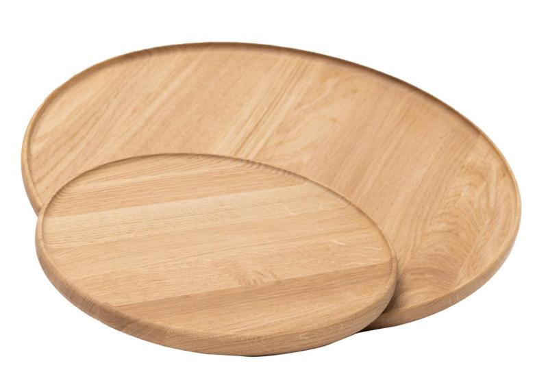 Woodsea Serving L - Oak Serving Tray Round Ø45 cm 1208971588