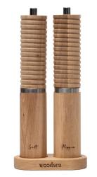 Woodsea Spice - Oak Wooden Salt Mill Ø5x28 cm 1208971595