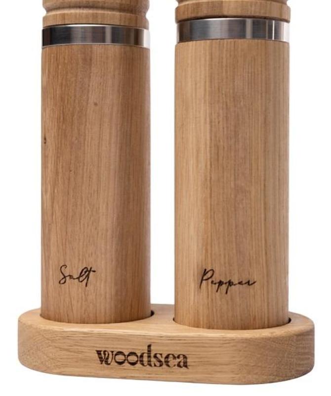 Woodsea Spice - Oak Wooden Salt Mill Ø5x28 cm 1208971595