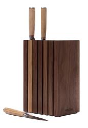 Woodsea Block Walnut S - Walnut Wood Knife Holder Block 13x8 cm 1208971608