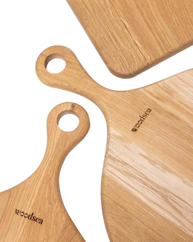 Woodsea Native M - Oak Pizza Board Round Ø35x2 cm 1208971612