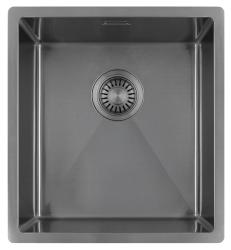 Pure.Sink Luxion Stainless steel sink 36x40 cm undermount, flush mount, and top mount  PLX3640-02