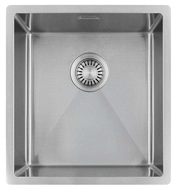 Pure.Sink Luxion Stainless steel sink 36x40 cm undermount, flush mount, and top mount  PLX3640-02