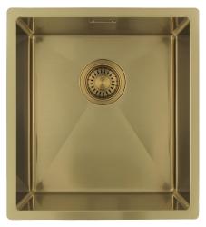 Pure.Sink Luxion Gold sink 36x40 cm undermount, flush mount, and surface mount PLX3640-60