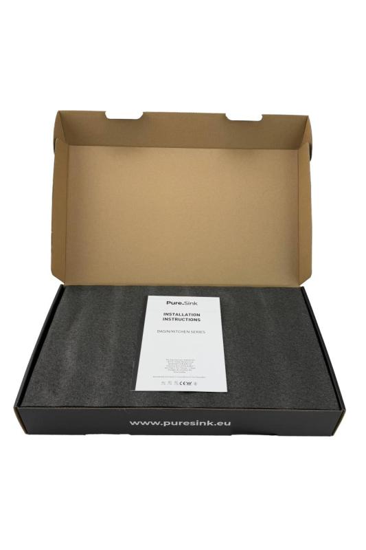 Pure.Sink Elite Steel Spark-S kitchen faucet PVD copper with pull-out spout PS8041-62