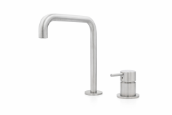 MURO TUA 2-hole sink faucet chrome with angled spout 1208972108