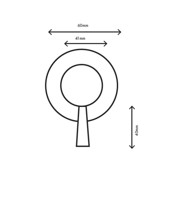 MURO TUA wall-mounted mixer tap chrome M1.B31.R.CR