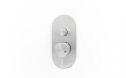 MURO TUA Wall-mounted mixer tap with diverter knob, chrome M1.B32.S.CR