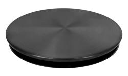 Pure.Sink Universal Drain cover, basket plug cap, gunmetal round-edged cover for drain hole WSTCOV-61