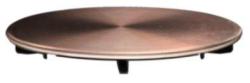 Pure.Sink Universal Drain cover, basket plug cap; round, polished copper cover for drain hole WSTCOV-62