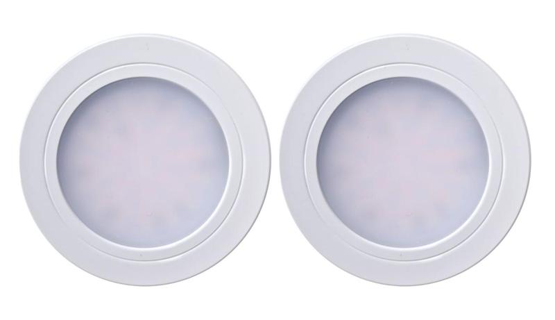 Indux Luma Small built-in kitchen LED spotlight set, 2 spotlights with LED driver, white 1208972375