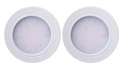 Indux Luma Built-in kitchen Multi Tone LED Set 2 Spotlights White 1208972408