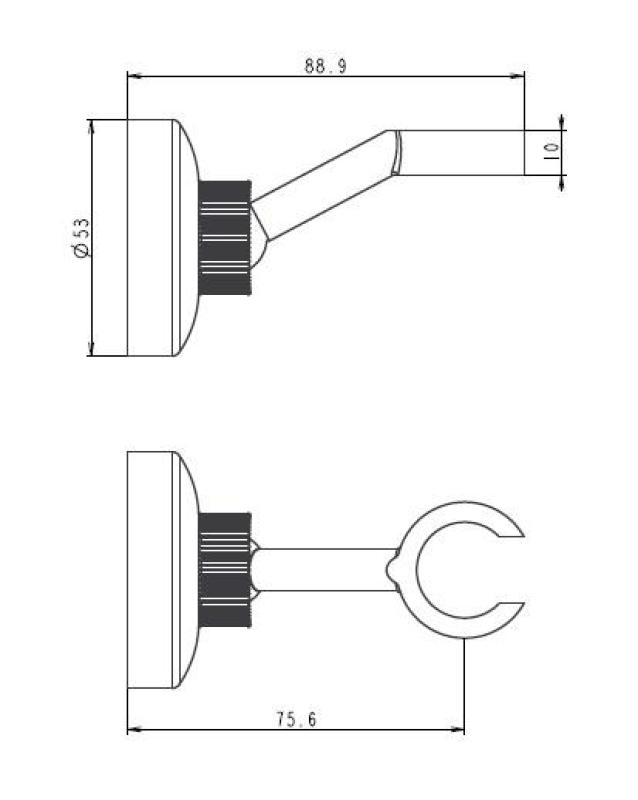 Aquanello Heritage Collection Classic Hand Shower Holder Bronze BN-9003-HC