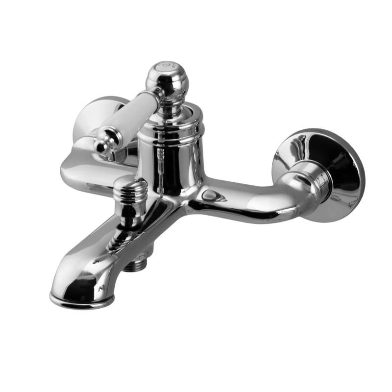 Aquanello Heritage Manor Classic Bath Mixer Tap Chrome CR-3001-HM