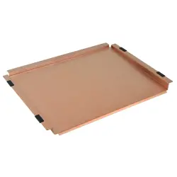 Pure.Sink Exclusivo Copper mobile drain tray, 440x335mm, for sink PEXTRAY-62
