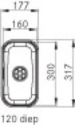 Franke kitchen sink Largo LAX 110.16 undermount 1120157551